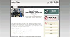 Desktop Screenshot of newbraunfelsautorepairservice.com