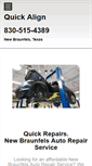 Mobile Screenshot of newbraunfelsautorepairservice.com